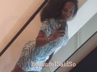 BecauseISaidSo