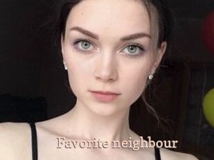 Favorite_neighbour