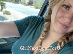 GirlNextDoorForU
