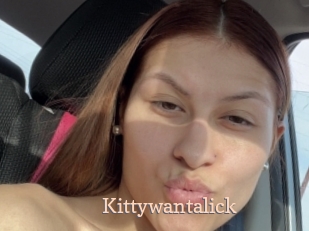 Kittywantalick