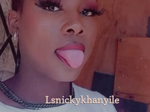 Lsnickykhanyile