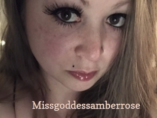 Missgoddessamberrose