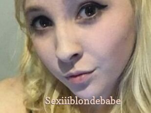 Sexiiiblondebabe