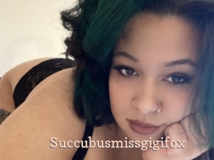 succubusmissgigifox Chaude Vision