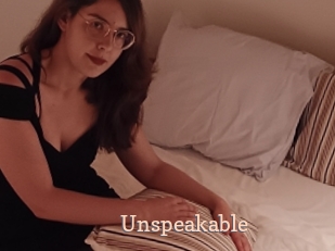 Unspeakable